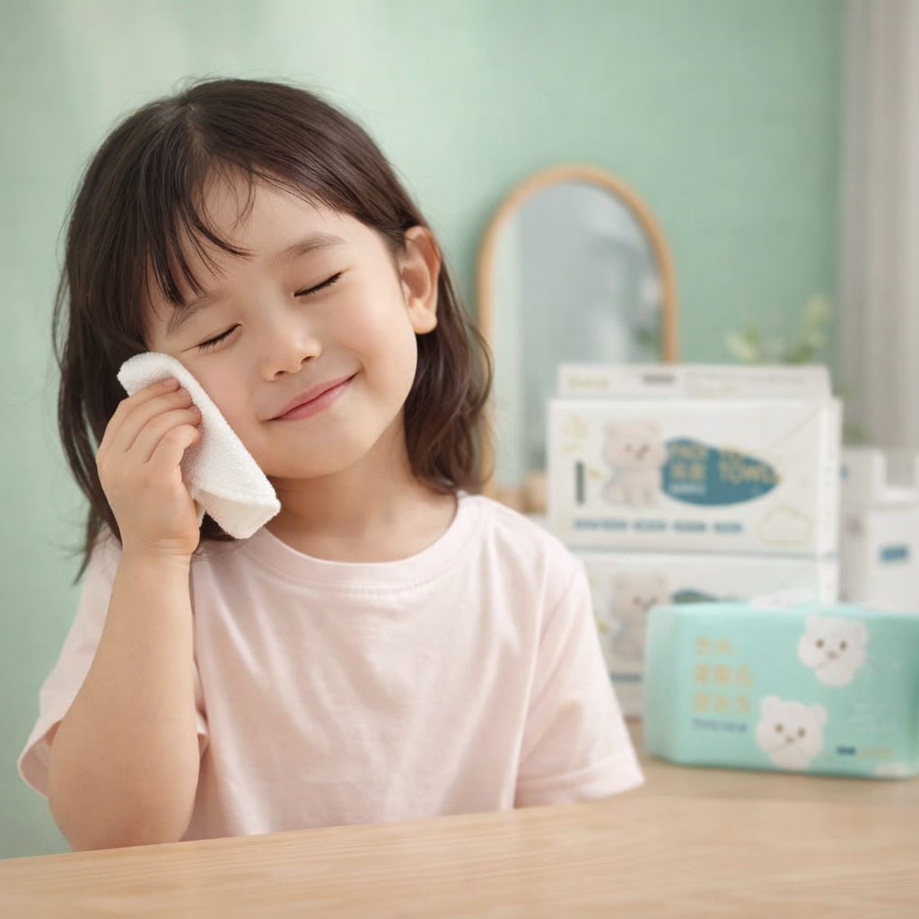 Нетканые полотенца для лица